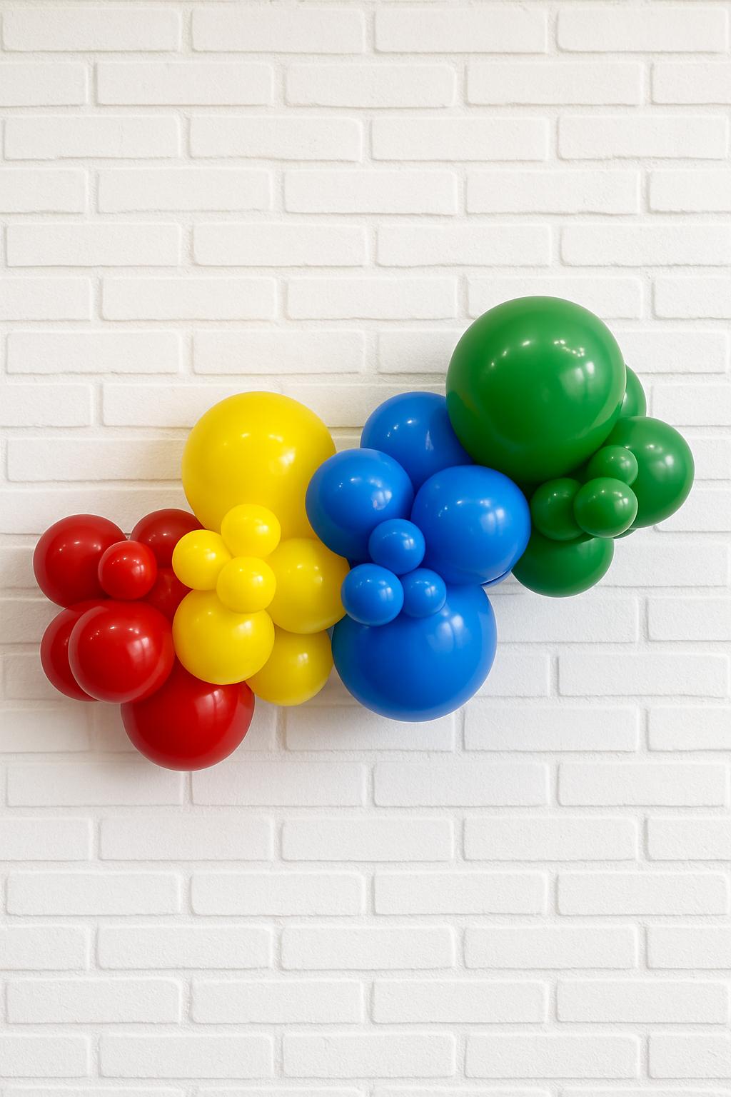 4' Color Splash Balloon Garland